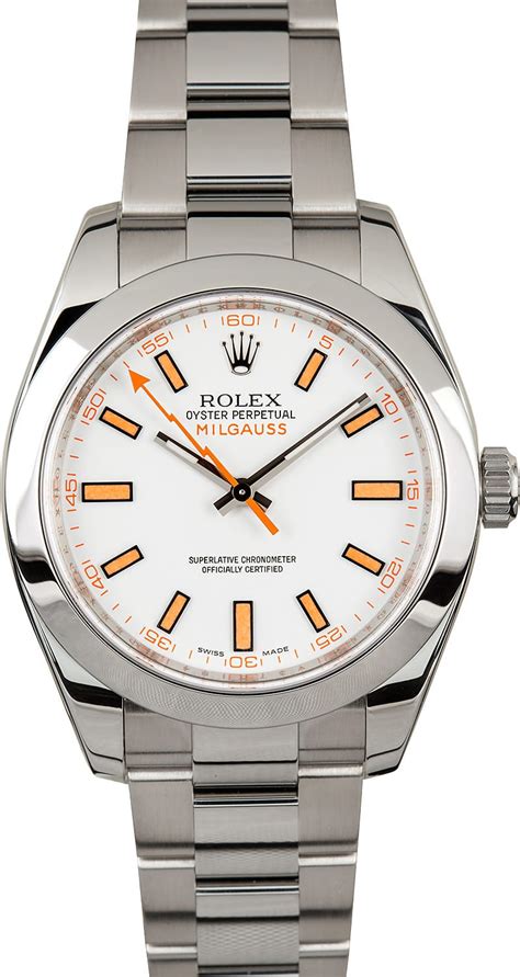 rolex 116400 white|rolex 116400 milgauss.